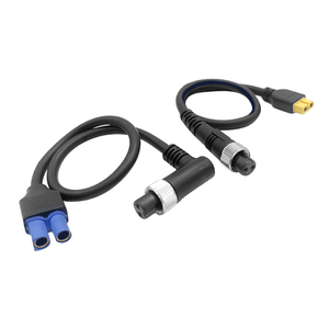 Câble d'alimentation personnalisé EC5 XT60 vers adaptateur 2 broches, tête droite <span class=keywords><strong>ou</strong></span> à angle droit, pour <span class=keywords><strong>moulinet</strong></span> de pêche électrique <span class=keywords><strong>DAIWA</strong></span> <span class=keywords><strong>SHIMANO</strong></span> - Product Image 4