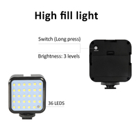 Portable mini poche professionnel photographie lumière panneau caméra lumière led lumière vidéo pour youtube vlogging