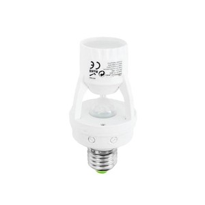 Capteur infrarouge avec E27 (MX: 60W LED) pour la détection de mouvement et le contrôle de l'éclairage efficace. - Product Image 1