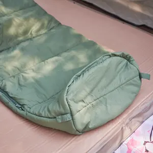 חורף מומיה טיולי שינה שק שינה למבוגרים מזג אוויר קר בד פוליאסטר במילוי כותנה