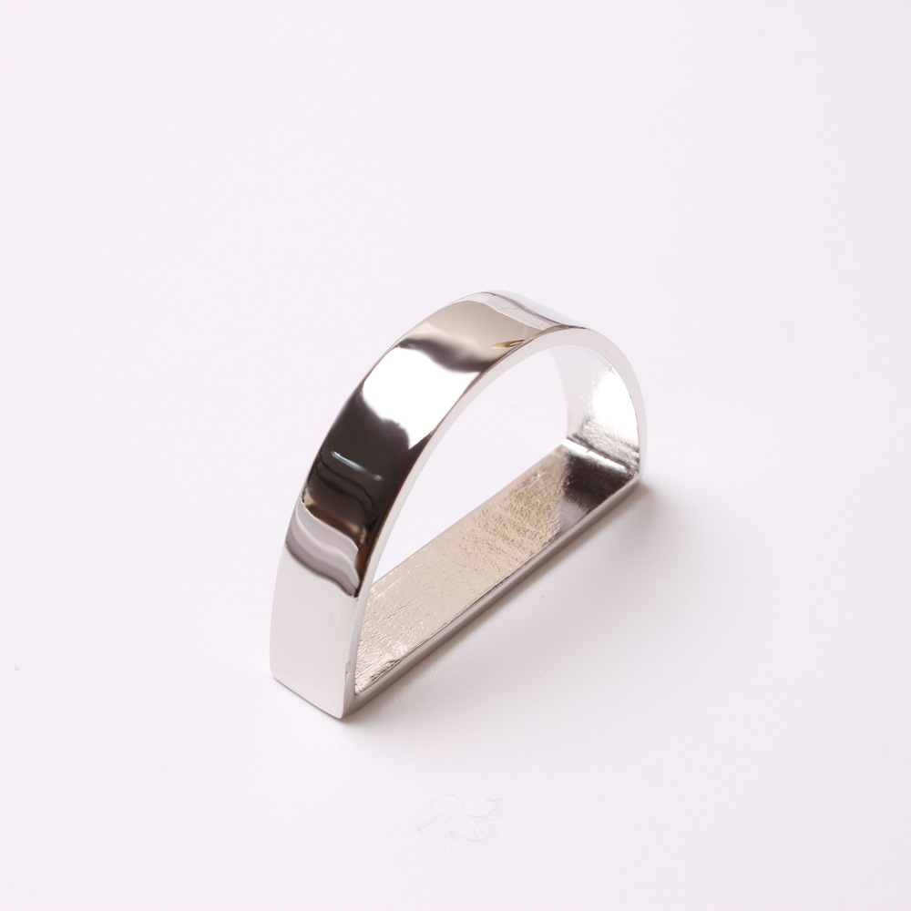 Metal Napkin Rings For Wedding Table Decoration Skirt Gold Half Circle Napkin Rings Holder Party Supplies