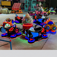 Manèges pour enfants en forme d'avion miniature pour parcs d'attractions, avion électrique rotatif pour centre commercial