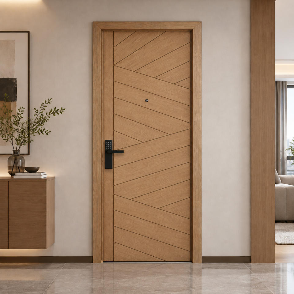 Custom Horizontal Panel Hotel Door, Double Rabbet Sound Insulation ...