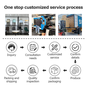 Chaise de salle à manger en plastique PP bon marché de style populaire de designer pour jardin extérieur, restaurant, café-restaurant - Product Image 6