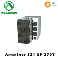 Mine crypto S21 XP 270TH 3645W SHA-256 btc Mining Machine avec PSU Nouveau et Utilisé pour bitcoin miner s21 bitmain s19 miner
