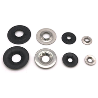 Stainless Steel Plain Black Oxide DIN Push Retaining Washers Internal Tooth Star Lock Fasteners Automotive Electronics