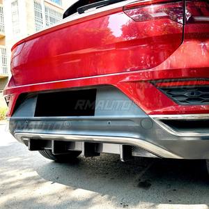 Accesorios Exteriores para Volkswagen T-Roc Edición Estándar 2018-2022, Difusor de Parachoques Trasero, Alerón, Kit de Carrocería - Product Image 3