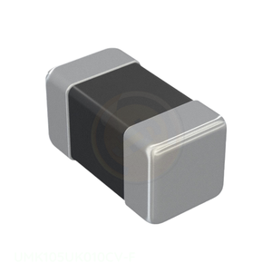 Condensador Cerámico MLCC de Montaje Superficial UMK105UK010CV-F, Canal 1, 1 pF, 50V, U2K, 0402 (1005 Métrico), del Fabricante - Product Image 1