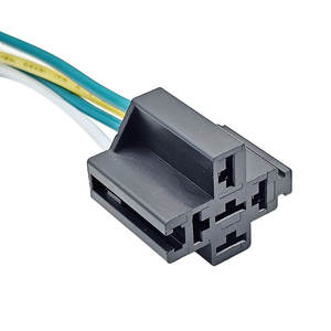 Universal 12V 40A 5Pin DC Relay Practical Auto Socket with Starter for <b>Black</b> Car Universal Car Relay - Product Image 5