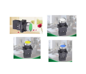 Original y nuevo S-chneider ZB5AA5C Botón de reinicio plano 1NC Rojo - Product Image 4