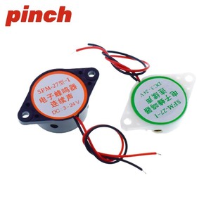 Sirena SFM-27, DC3-24V, Sonido Activo Continuo e Intermitente, Montaje en Superficie, Cableado - Product Image 2