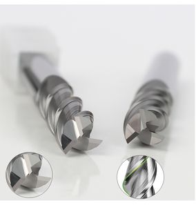 Fresa de carburo sólido de tungsteno de alta calidad de 1.0-12 mm, 3F cuadrada, longitud máxima de 150 mm para fresado de aluminio y cobre - Product Image 3