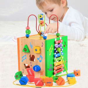 2020 nouveaux produits de style en bois enfants <span class=keywords><strong>perle</strong></span> <span class=keywords><strong>labyrinthe</strong></span> jouets En Gros personnalisé fait main multifonctionnel enfants - Product Image 2