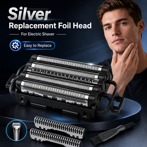 High Precision Electric <b>Razor</b> Blade Replacement Foil <b>Head</b> Kit Universal Personal Grooming Accessories OEM Factory - Product Image 1