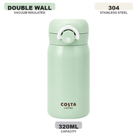 Bouteille d'eau isotherme en acier inoxydable de 320 ml pour enfants, personnalisable, idéale pour les fêtes d'anniversaire, pour filles et garçons