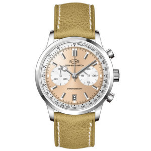 Seagull-Reloj de movimiento automático ST1901 para hombre, cronógrafo de acero inoxidable, mecánico - Product Image 2