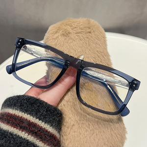 Monturas de Gafas <span class=keywords><strong>Retro</strong></span> TR90 con Protección Anti Luz <span class=keywords><strong>Azul</strong></span> para Todo Tipo de Rostro, Gafas para Computadora, Gafas Ópticas - Product Image 1