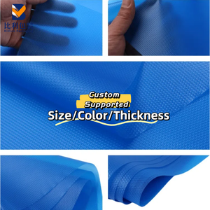 <span class=keywords><strong>Film</strong></span> en relief bleu PE petit <span class=keywords><strong>triangle</strong></span> Isolation haute durabilité Hydrogel/Gel de silicone Production d'épaisseur personnalisable douce - Product Image 2