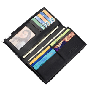 Portafoglio lungo all'ingrosso portafoglio <span class=keywords><strong>uomo</strong></span> pelle Pu grande capacità pochette borsa <span class=keywords><strong>da</strong></span> <span class=keywords><strong>uomo</strong></span> - Product Image 2