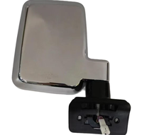 Nouveau rétroviseur latéral manuel de haute qualité ABS+Verre XMAXVISION Noir Landcruiser 70 75 78 Série 1985-2013 UTV Électrique