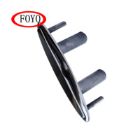 Griffe de tirage FOYO en acier inoxydable moulé 316 avec goujons, montage encastré, 4-1/2 pouces de long, qualité marine pour bateau, yacht, kayak