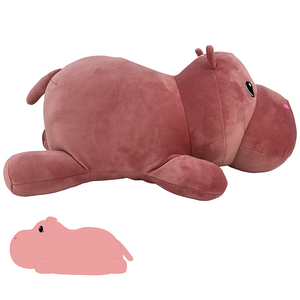 Coussin en peluche lesté personnalisé en forme de dinosaure, jouet anti-stress câlin et doux pour l'heure du coucher, fabriqué par un professionnel - Product Image 4