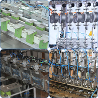 Ligne de production automatique de sacs souples sans PVC LVP, machine de remplissage et de scellage de solutions liquides à haute vitesse