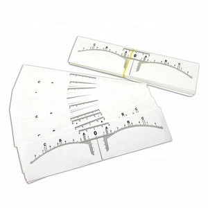 BerLin desechable maquillaje permanente cejas Regla de medición pegatinas - Product Image 3