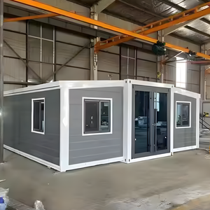 Customized 20ft 40ft Expandable Container <b>House</b> Luxury Mini Villa 2-3 Bedrooms Prefabricated Steel Home for Home Living Shop - Product Image 3