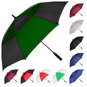 Cadeau d'affaires : Parapluie droit en fibre de verre de 23 pouces avec ventilateur pulvérisateur d'eau, design personnalisé, chargement USB, idéal pour les voyages - Product Image 5