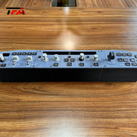 Manettes de simulation de vol et contrôleurs de jeu de haute qualité FCU + EFIS + Fréquence d'éclairage/Train d'atterrissage Autres accessoires de jeu