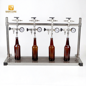 เครื่องบรรจุขวดเบียร์แบบอิโซบาริก 4 หัว ยี่ห้อ All in Brew Brewery ราคาประหยัด แบบแมนนวล - Product Image 1