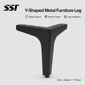 Metal Y Shaped <b>Sofa</b> <b>Legs</b> Modern Furniture Feet Replacement <b>Legs</b> <b>for</b> <b>Sofa</b> Cabinet TV Stand Coffee Table - Product Image 1