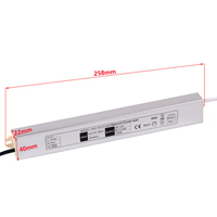 Transformateur d'alimentation LED étanche SAA 110V-240V vers 12V-24V 6A 80W pour bande lumineuse 72W-80W