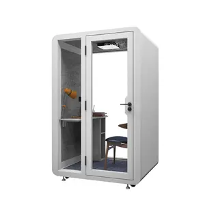 Factory direct supply oem odm sound insulation soundproof booth meeting pods sound proof phone booths meeting pod for sale