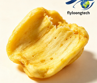 Vacuümgefrituurde Jackfruit Chips Natuurlijk Tropisch Fruit Knapperig Laag in Olie VF Jackfruit voor Retail Snack Mix en Snoepgoed