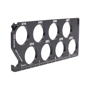 नई धातु एल्यूमीनियम व्यास बोर Sizer पेंटबॉल गेंद आकार गेज - Product Image 3