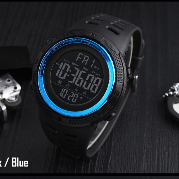 Skmei 1251 Relojes Mens Digital Watch Running Waterproof 50m Sport Digitales Deportivos Para Hombre Fashion Wrist Watches