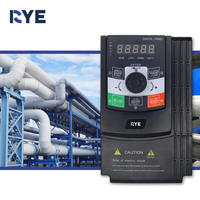 RYE 50/60Hz 380V VFD VSD convertisseur de fréquence onduleur 3 phases 9KW 11KW AC Drive monophasé 220V moteur onduleur