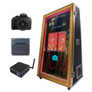 Espejo Mágico con Pantalla Táctil, Cabina de Fotos para Selfies, Fotomatón Tradicional Popular para <span class=keywords><strong>Bodas</strong></span> y Fiestas - Product Image 3