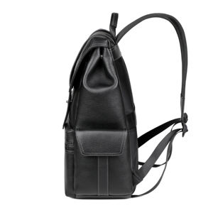 حقائب ظهر عالية الجودة من الجلد الطبيعي بسعة كبيرة وشعار مخصص، مناسبة للابتوب مقاس 15.6 بوصة، للعمل والسفر والأنشطة الخارجية - Product Image 3