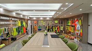 Chic ấm màu vàng phản chiếu an toàn Oxford máy bay ném bom Hi VIS Áo khoác dây kéo đóng cửa tùy chỉnh logo giao thông nơi làm việc an toàn ANSI - Product Image 6