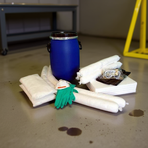 Kit anti-déversement d'huile, conteneur cylindrique de 5 gallons pour usage industriel - Product Image 3