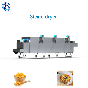 Solution tout-en-un pour la fabrication de céréales pour le petit-déjeuner, ligne de production de cornflakes, capacité de 200 kg/h, construction en acier 304, chauffage électrique/à la vapeur/gaz - Product Image 4