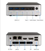Intel Core I3 1215U 12th Gen Nuc Nano Small Micro Mini Computer PC X86 2 Ethernet Lan Win 10 11 Linux Ubuntu DDR5 Mini PC