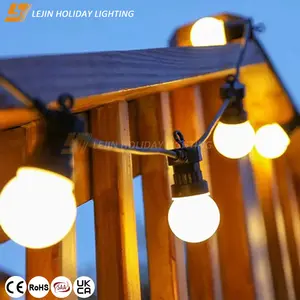 Christmas lights decorations waterproof solar LED string lights festoon light for outdoor decorations