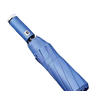 Paraguas Promocional UV de Tres Pliegues Totalmente Automático de Fábrica QX para Adultos, Impresión de Logotipo Personalizado, Diseño Clásico para Uso en Exteriores - Product Image 1