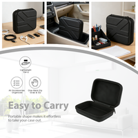 Boîte de rangement portable en EVA rigide personnalisée pour outils de réparation, pièces détachées, composants électroniques et accessoires
