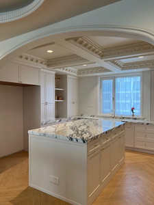 法式橱柜颜色多样 ATM奶白色墨水黑铜纽扣瓷砖底轻奢画风人性化价格实惠 - Product Image 3