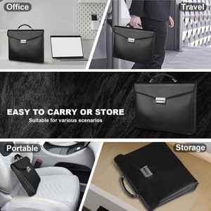 Bolsa Organizadora para Documentos y Portátil de Silicona, Profesional, Moderna, Resistente al Agua y al Fuego, con Diseño Multifuncional - Product Image 5